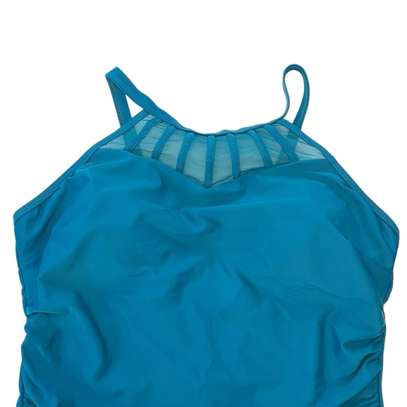 Holipick NWT Women's High Neck One Piece Swimsuit Tummy Control Halter Size XXL - Picture 2 of 14